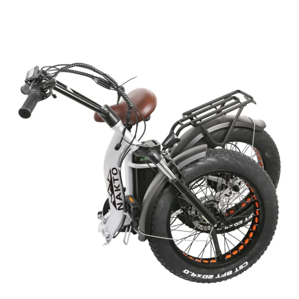 Nakto 20" OX Folding Electric Bike 500W 48V - Image 4