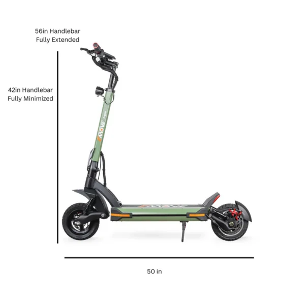 EMOVE Cruiser V2 52V Quad Suspension 62 miles Electric Scooter - Image 2