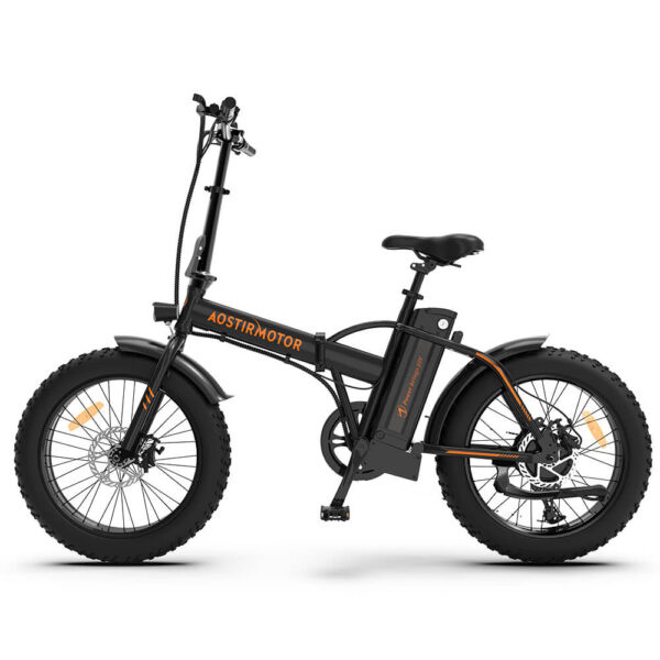 Aostirmotor A20 Folding Fat Tire 500W 36V Electric Bike