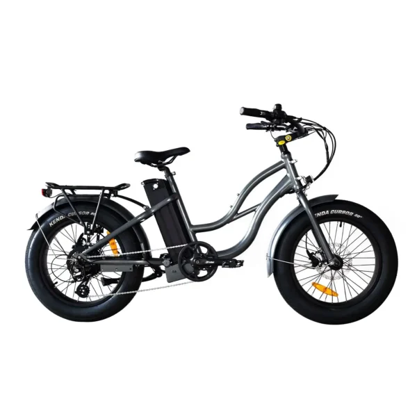 Coastal Cruiser Mini 20x4 750W 52V Fat Tire Step-Thru Beach Cruiser Electric Bike - Image 4