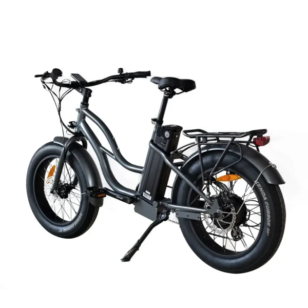 Coastal Cruiser Mini 20x4 750W 52V Fat Tire Step-Thru Beach Cruiser Electric Bike