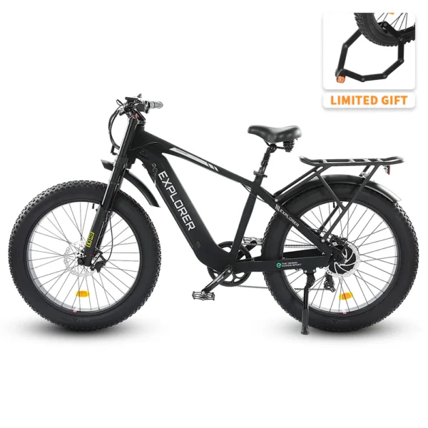 Explorer 26 inches 48V Fat Tire Electric Bike - Image 5