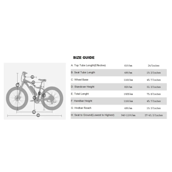 UL Certified - Ecotric Rocket 500W 36V Fat Tire All Terrain Electric Bike - Image 5