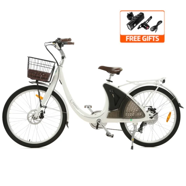 Ecotric Lark 36V 500W Step Through Electric City Bike - Image 6