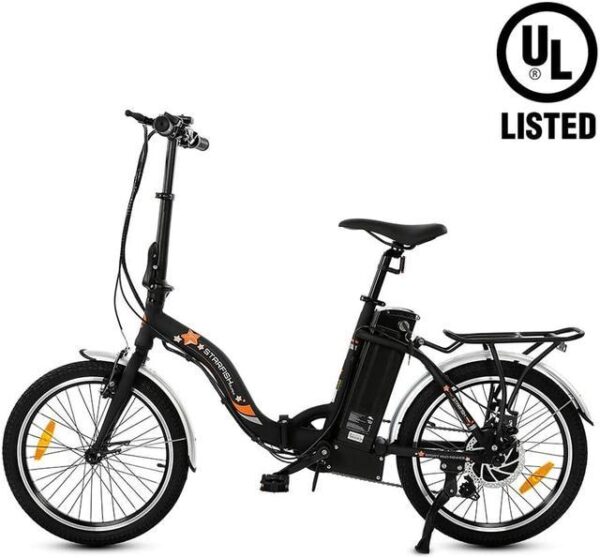 UL Certified - Ecotric Starfish Folding Step Through 350W 36V Electric Bike - Image 5