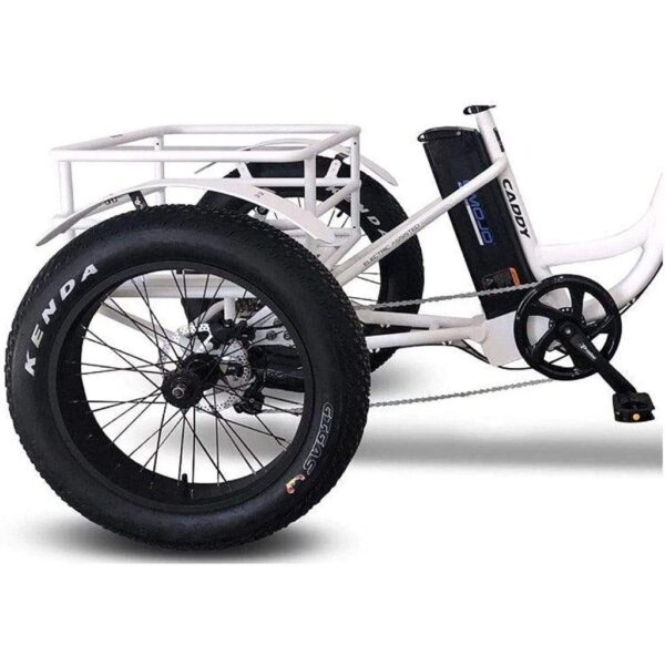 Emojo Caddy 500W 48V Fat Tire Electric Tricycle - Image 4