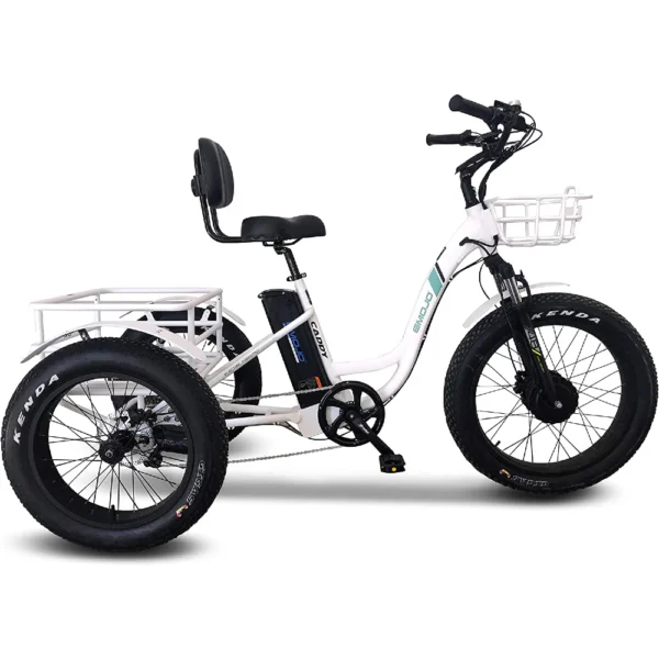 Emojo Caddy Pro 500W 48V Fat Tire Electric Tricycle - Image 8