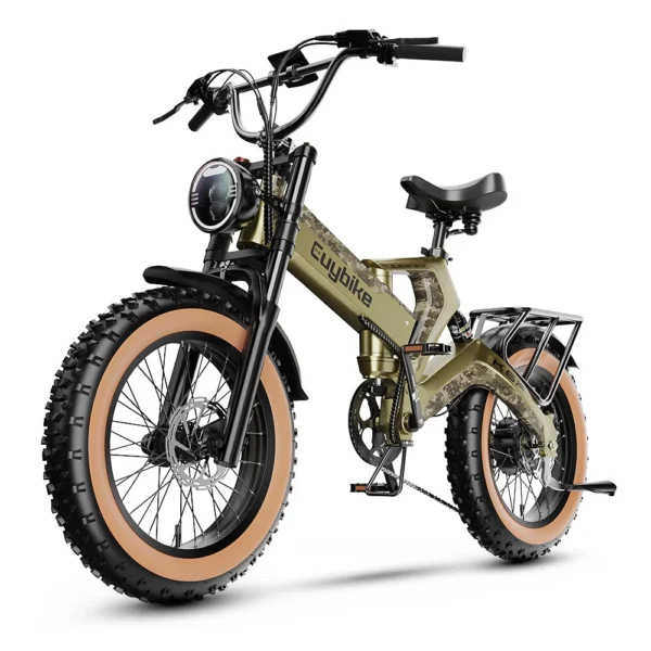 K6 Pro (K6F) Long Range Fat Tire Electric Bike - Image 3