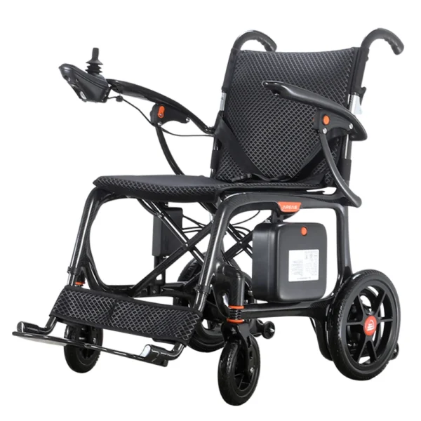 MobilityPlus+ Featherlite Carbon Edition Electric Wheelchair - Image 3