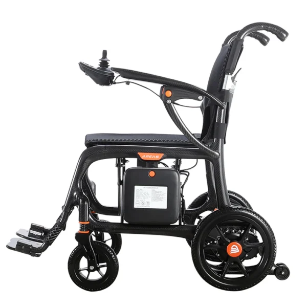 MobilityPlus+ Featherlite Carbon Edition Electric Wheelchair - Image 4