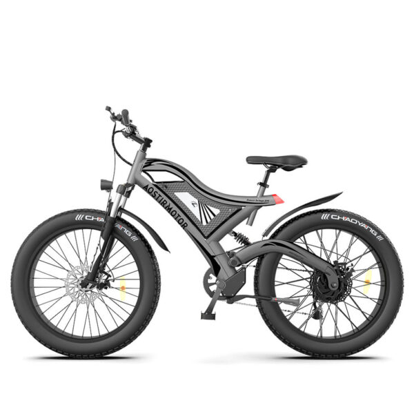 Aostirmotor S18 All Terrain 750W 48V Full Suspension Mountain Electric Bike - Image 6