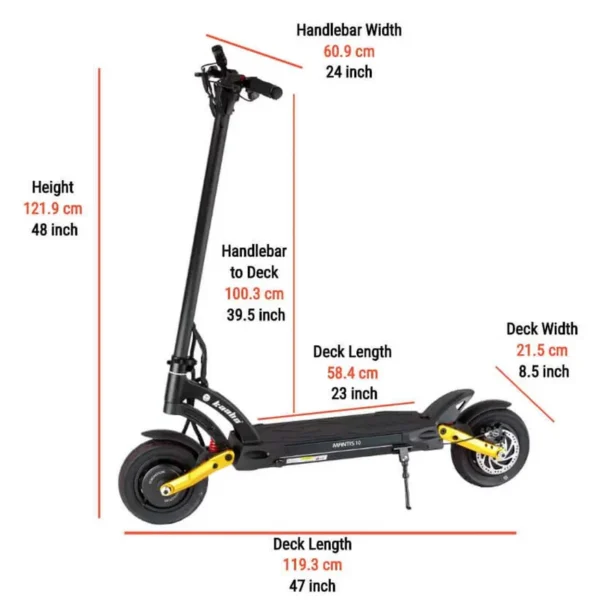 Kaabo Mantis Pro SE Electric Scooter - Image 6